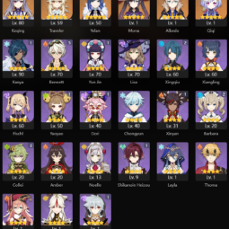 [ASIA] - AR50 - 27 CHAR - 6x 5* MONA C1 - KEQING - YELAN - ALBEDO - QIQI - FULL ACCESS 0
